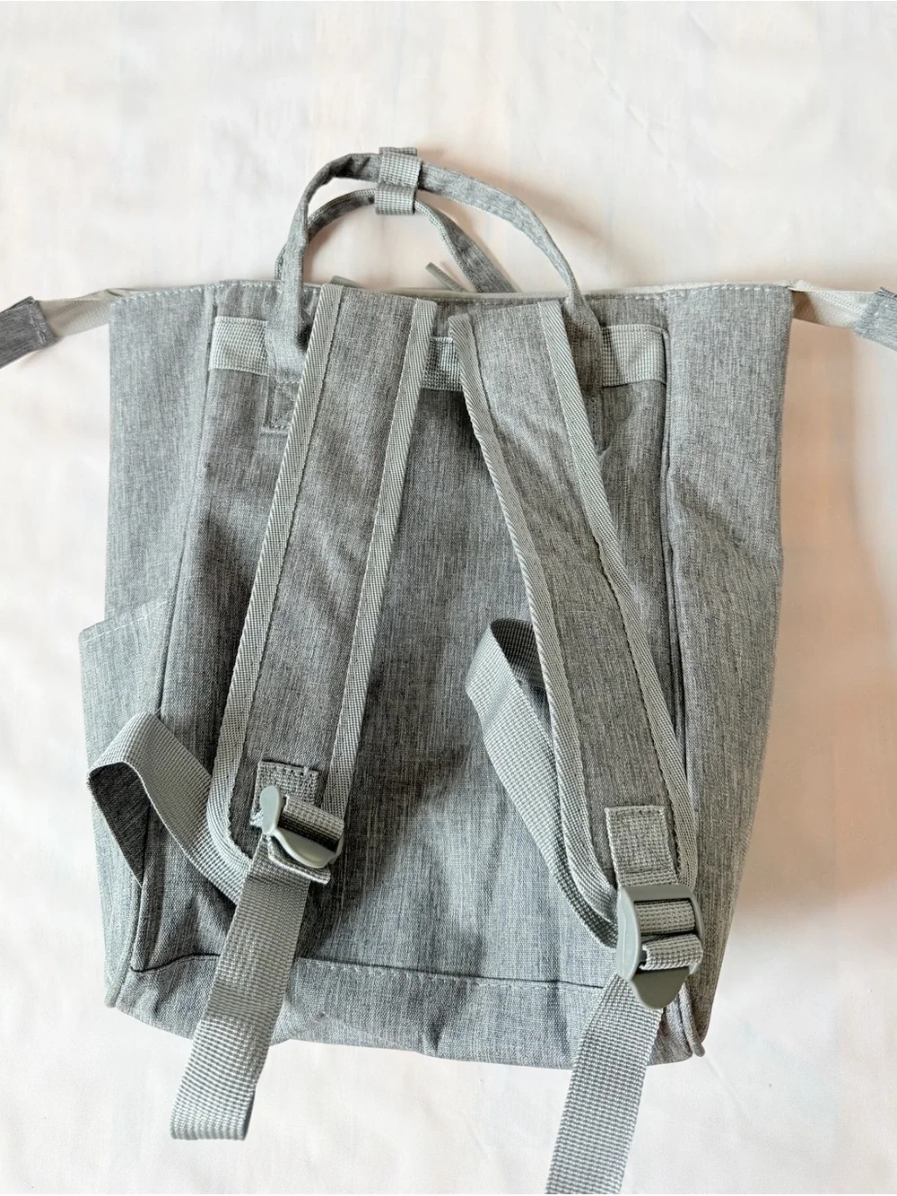 Enfamil Wonder bag Insulated Backpack heather gray diaper bag